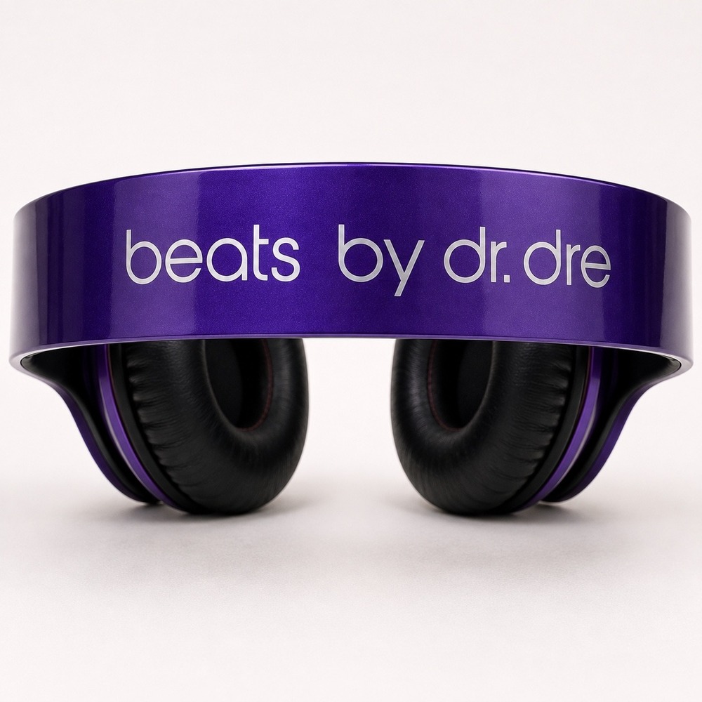 Beats Solo HD Purple wired on ear headphones, cable & case - Picture 4 of 7